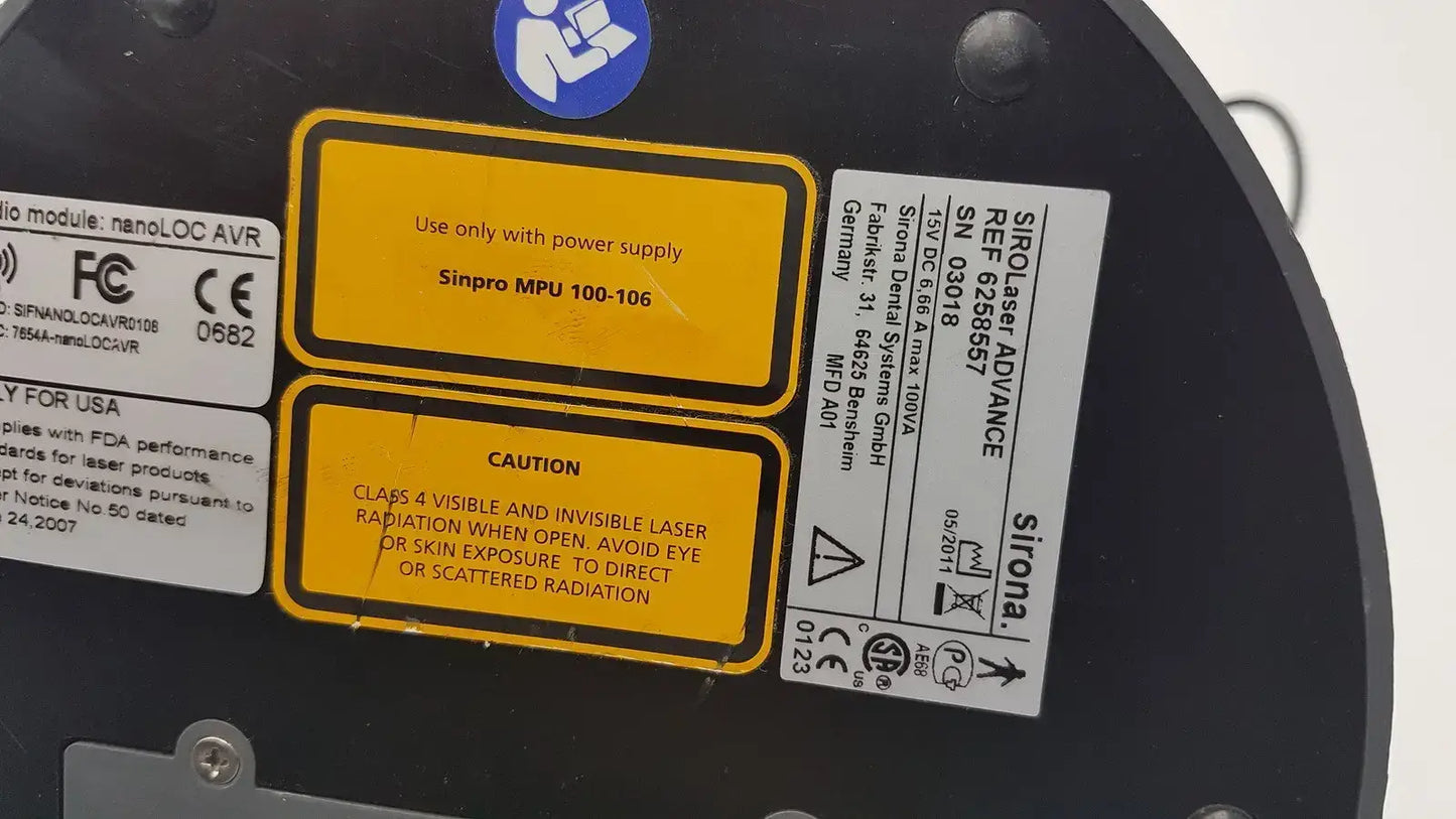 Sirona SIROLaser Advance Dental Laser - Diode