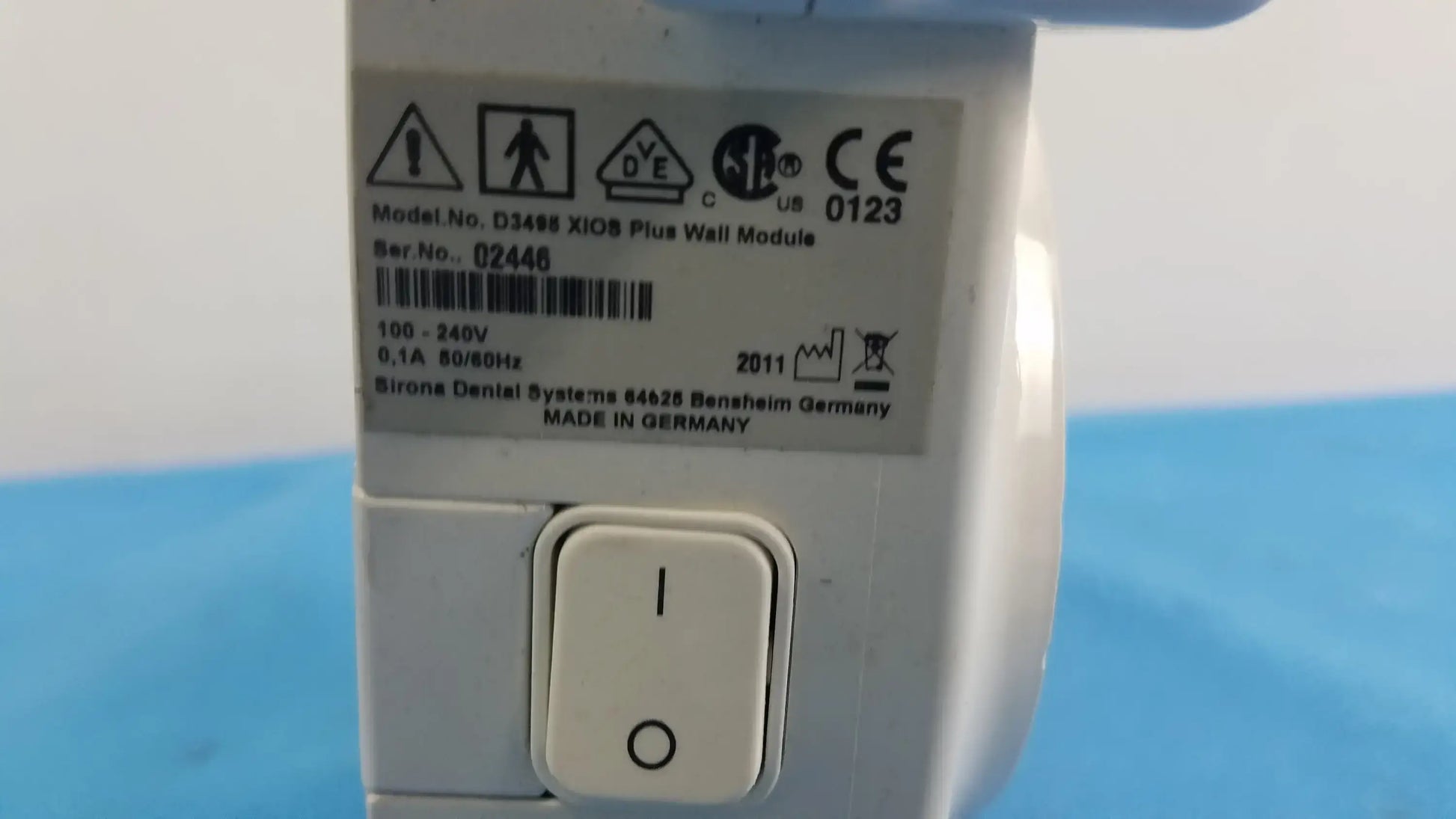 Sirona Xios D3495 Plus Dental Wall Module
