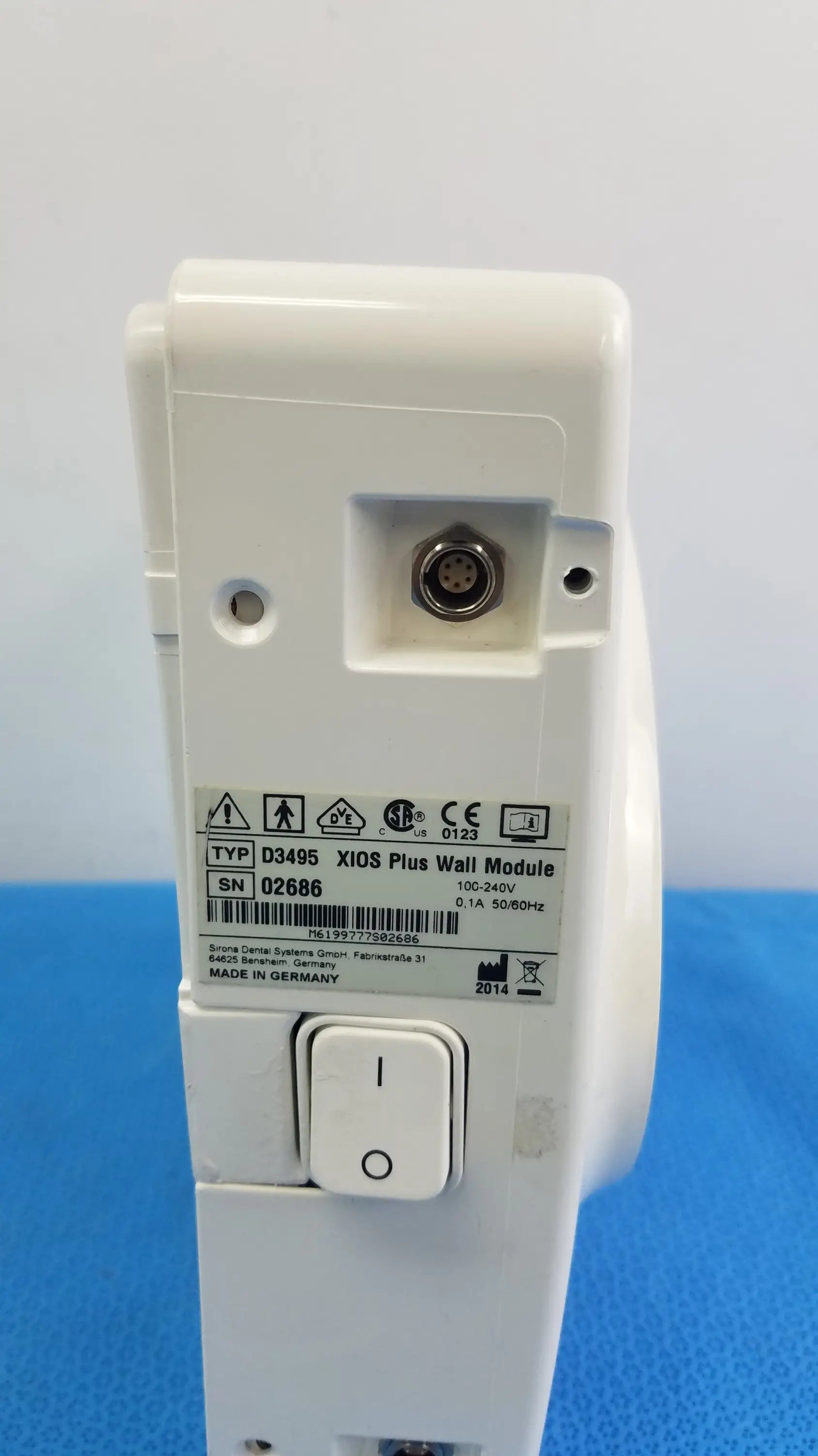 Sirona Xios D3495 Plus Dental Wall Module SR 02686