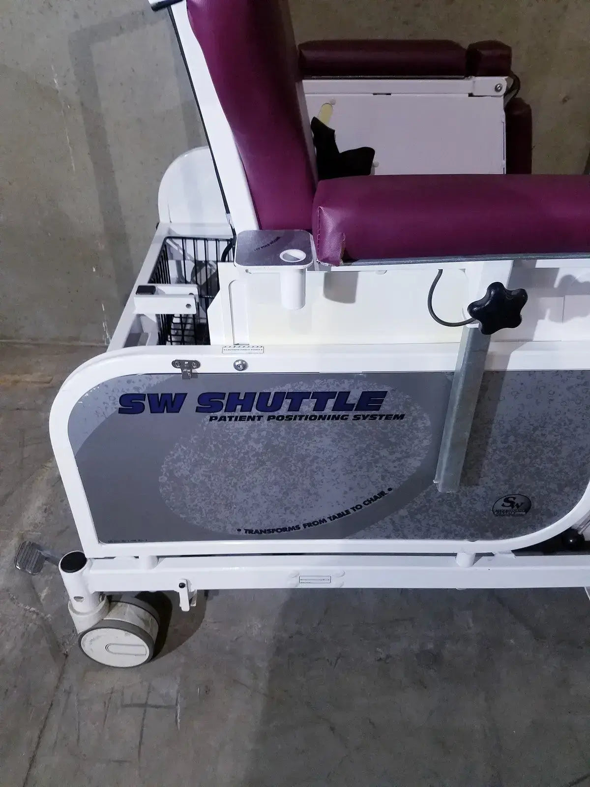 Sizewise 31060001-SW Shuttle Standard Stretcher Chair