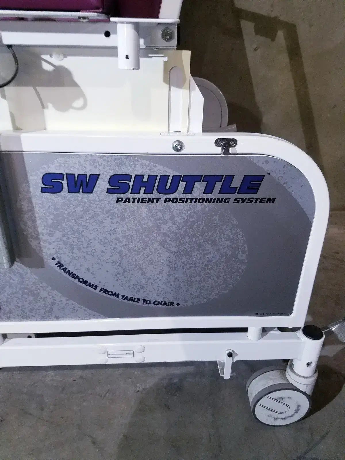 Sizewise 31060001-SW Shuttle Standard Stretcher Chair