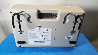 Beige plastic sizewise sapphire low air loss mattress pump with black tubing and metal brackets for pre owned medical equipment sale