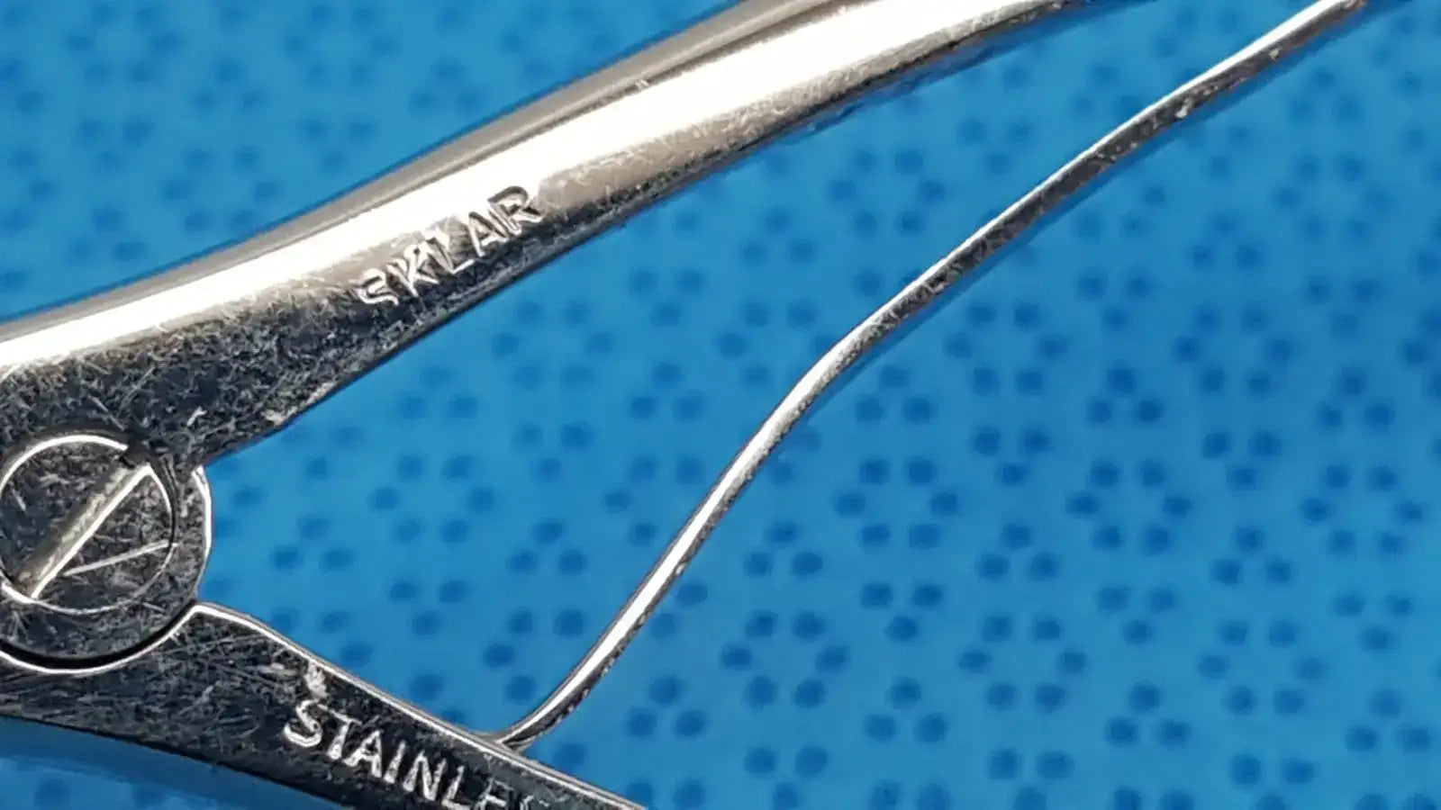 SKLAR Curved Blunt-End Surgical Instrument – Stainless Steel Medical Tool