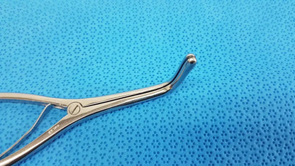 SKLAR Curved Blunt-End Surgical Instrument – Stainless Steel Medical Tool