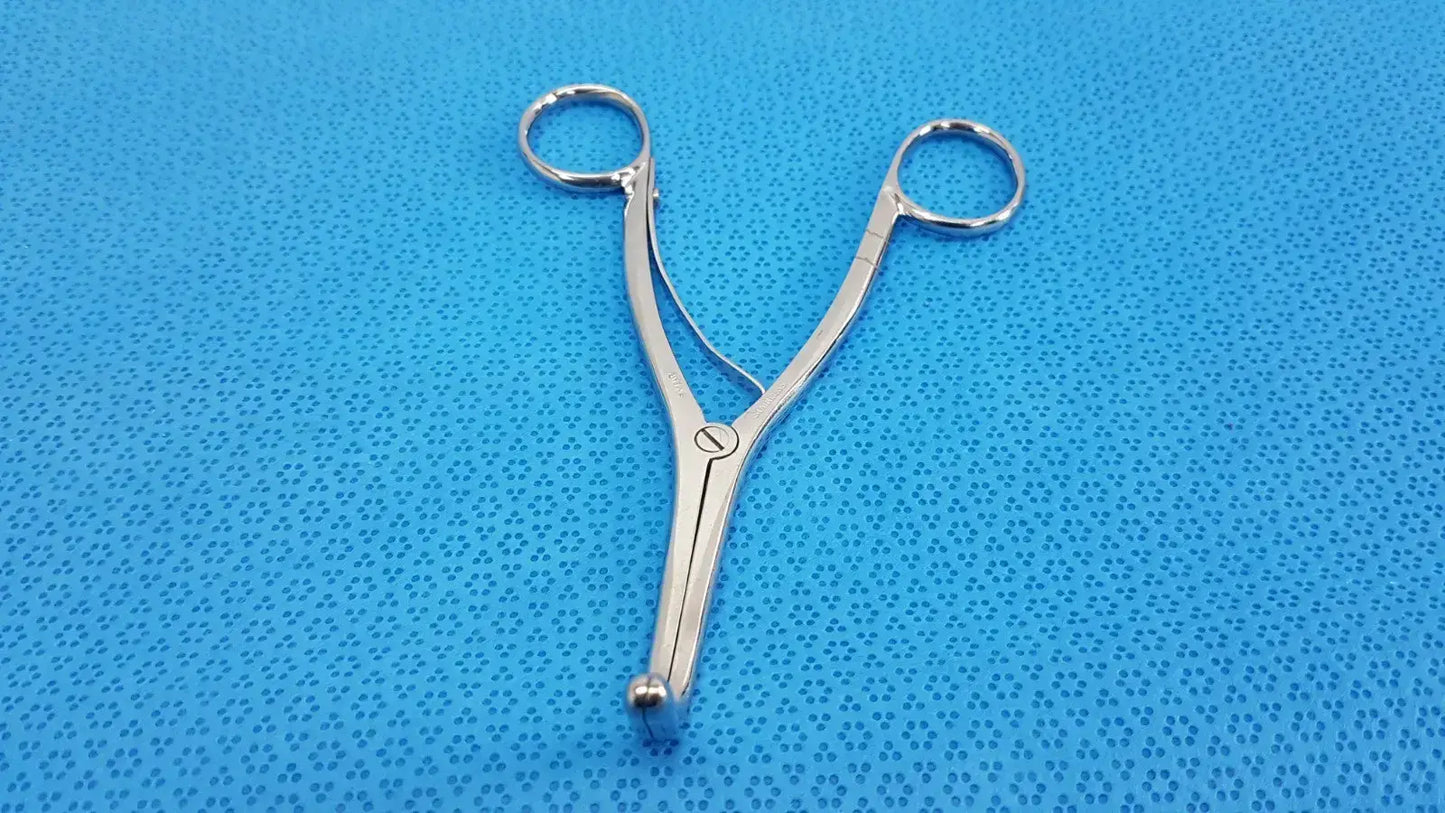 SKLAR Curved Blunt-End Surgical Instrument – Stainless Steel Medical Tool