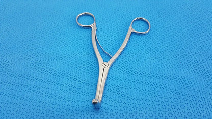 SKLAR Curved Blunt-End Surgical Instrument – Stainless Steel Medical Tool