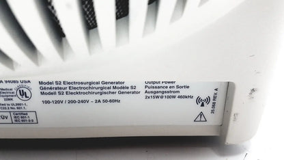 Somnus S2 Electrosurgical Generator