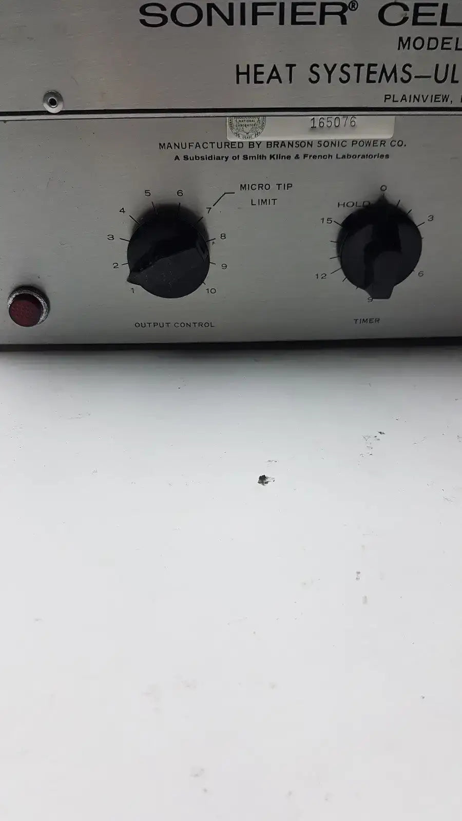 Sonifier Cell Disruptor Model W185 Heat System Ultrasonic