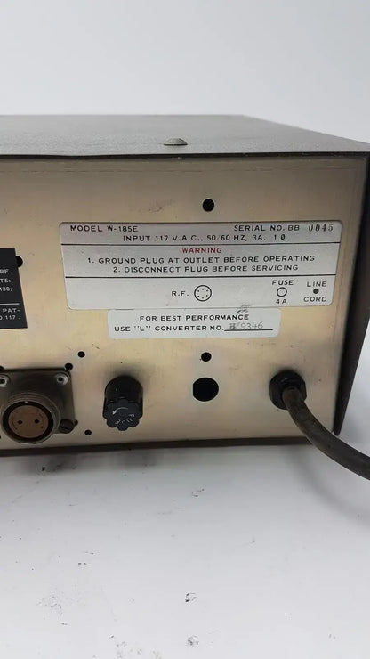 Sonifier Cell Disruptor Model W185 Heat System Ultrasonic