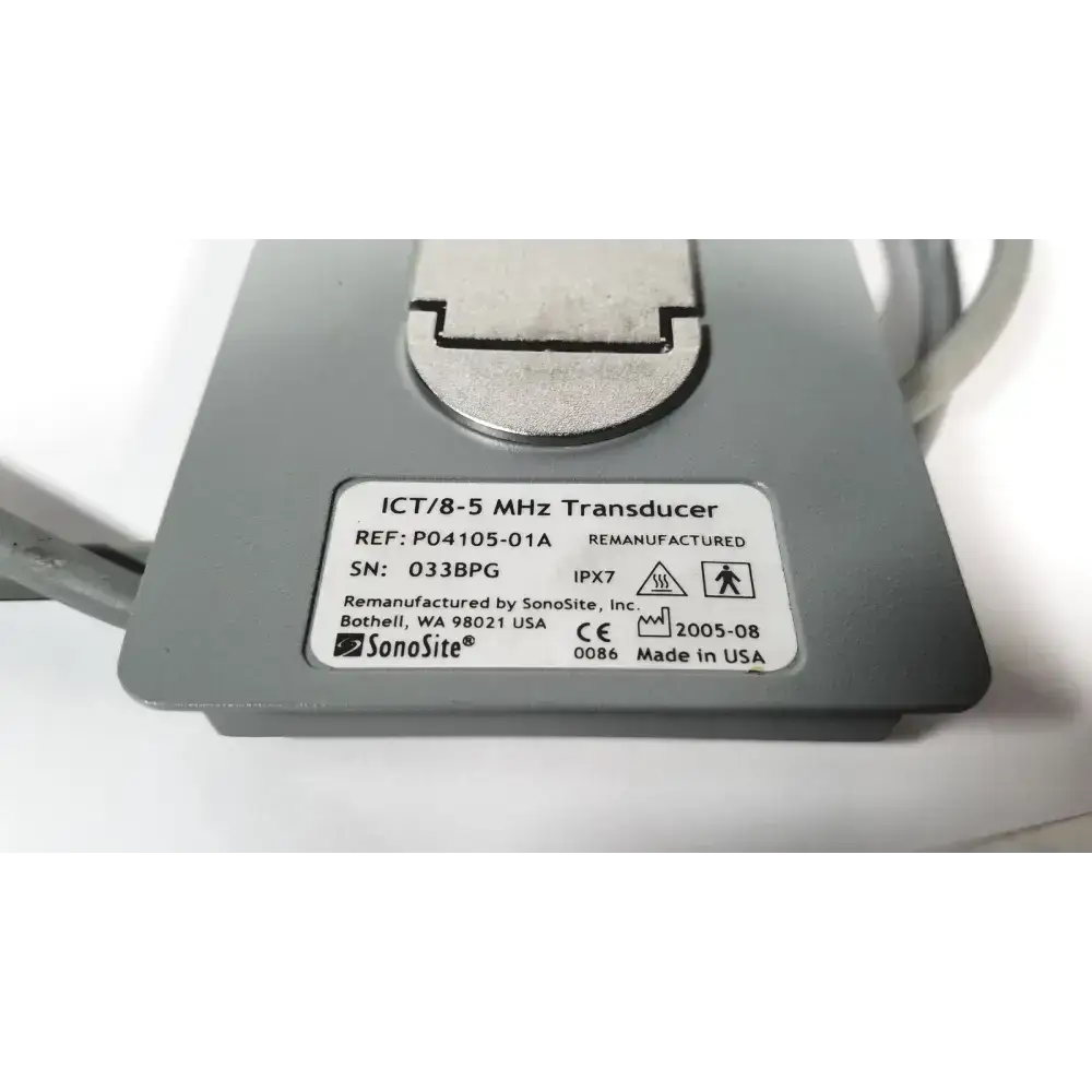SonoSite ICT/8-5 MHz P04105-01 Ultrasound Transducer Probe