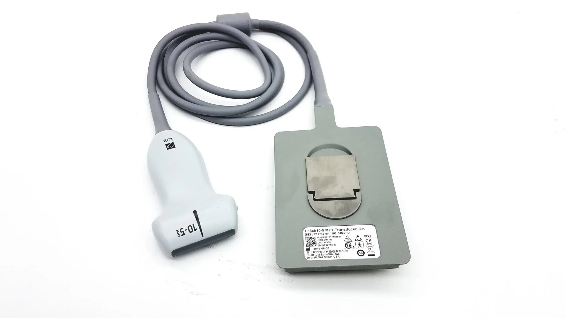 Sonosite L38xi P12742-80 10-5 MHZ Linear Ultrasound Transducer Probe