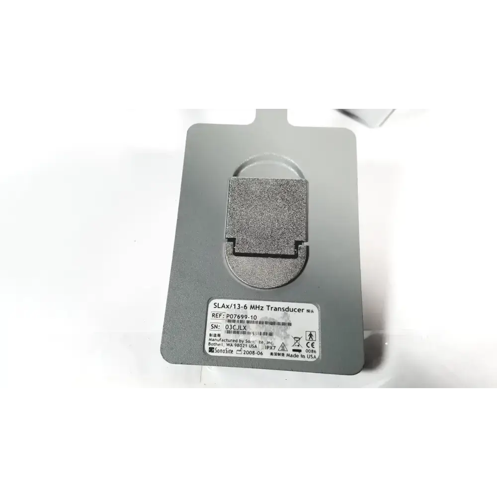 Sonosite SLAx/13-6 MHz Ultrasound Transducer Ref. P07699-10