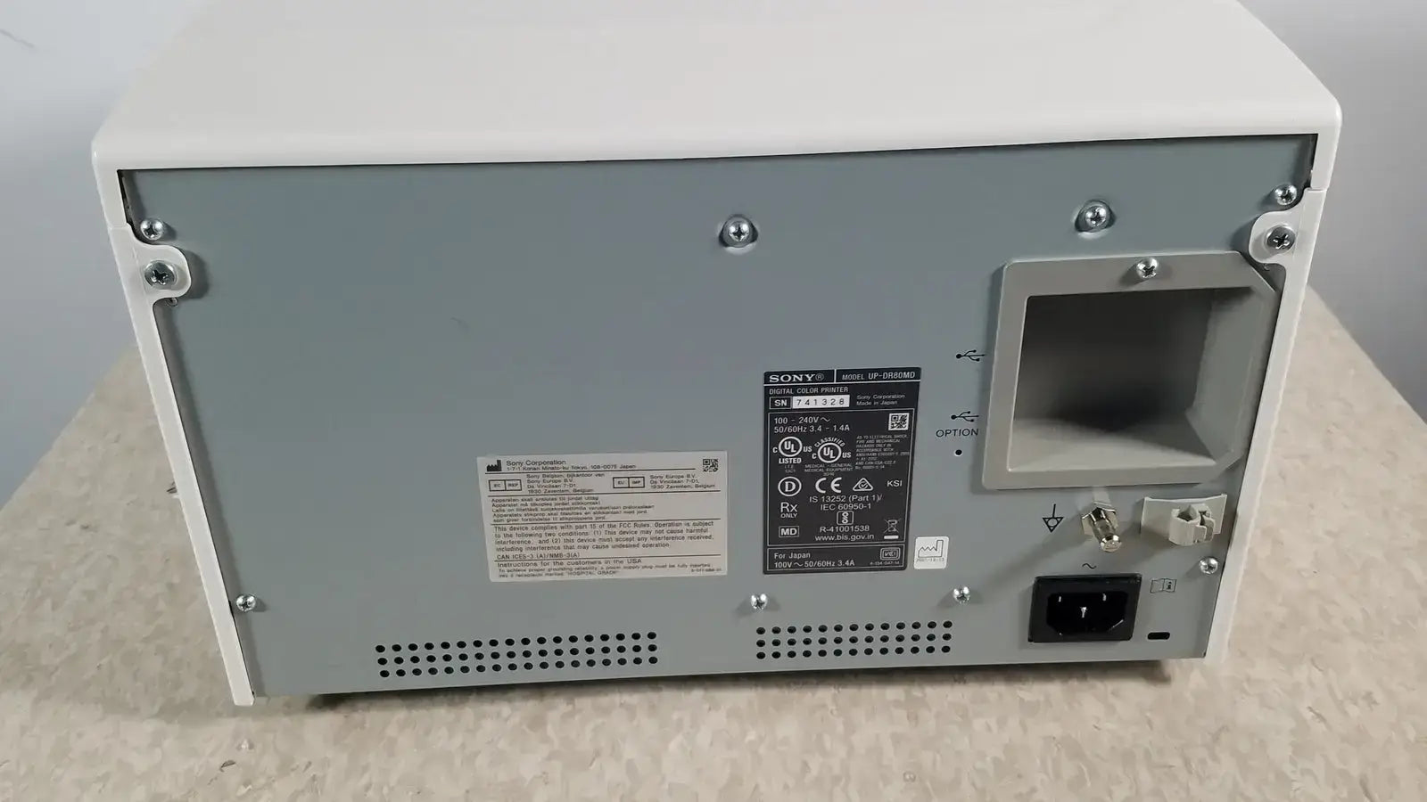 Sony UP-DR80MD Digital Color Printer Medical Grade A4 Ultrasound Endoscopy