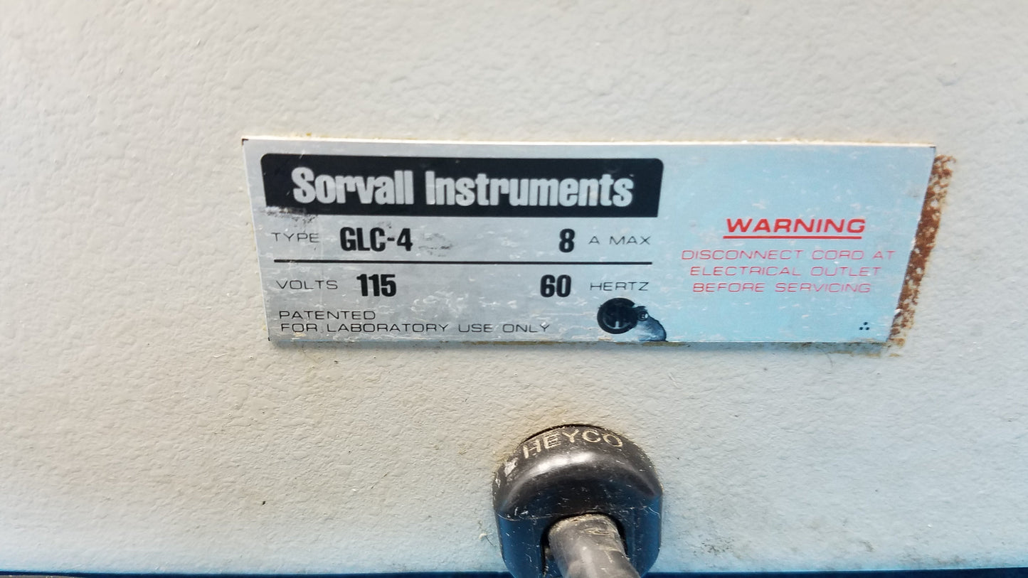 Sorvall Instruments GLC-4 General Laboratory Centriufuge - Centrifuge