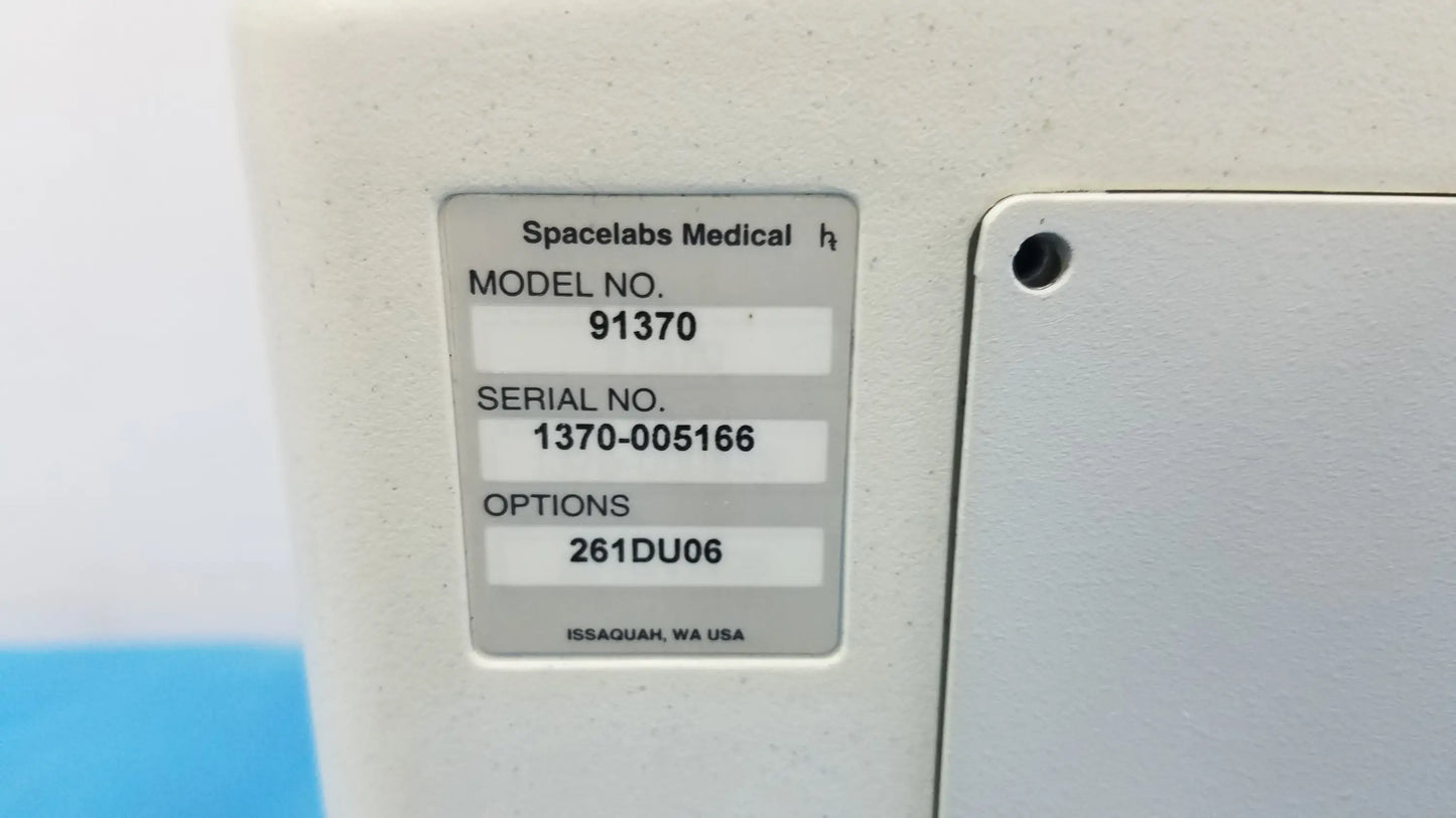 Spacelabs 91370 Ultraview SL Patient Monitor
