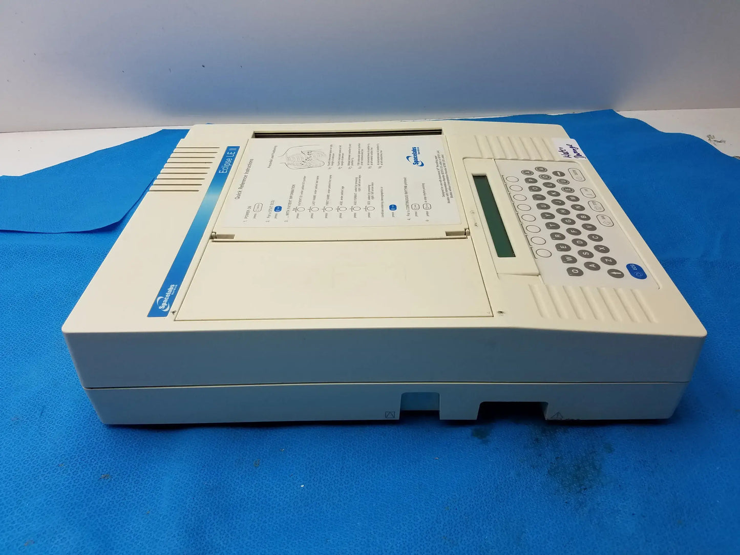 Spacelabs 92304 Eclipse LE II ECG KEG Electrocardiograph Machine