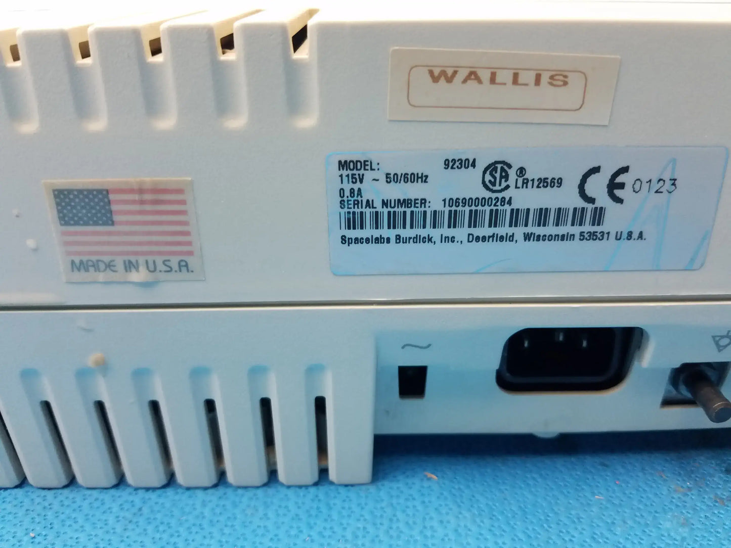 Spacelabs 92304 Eclipse LE II ECG KEG Electrocardiograph Machine