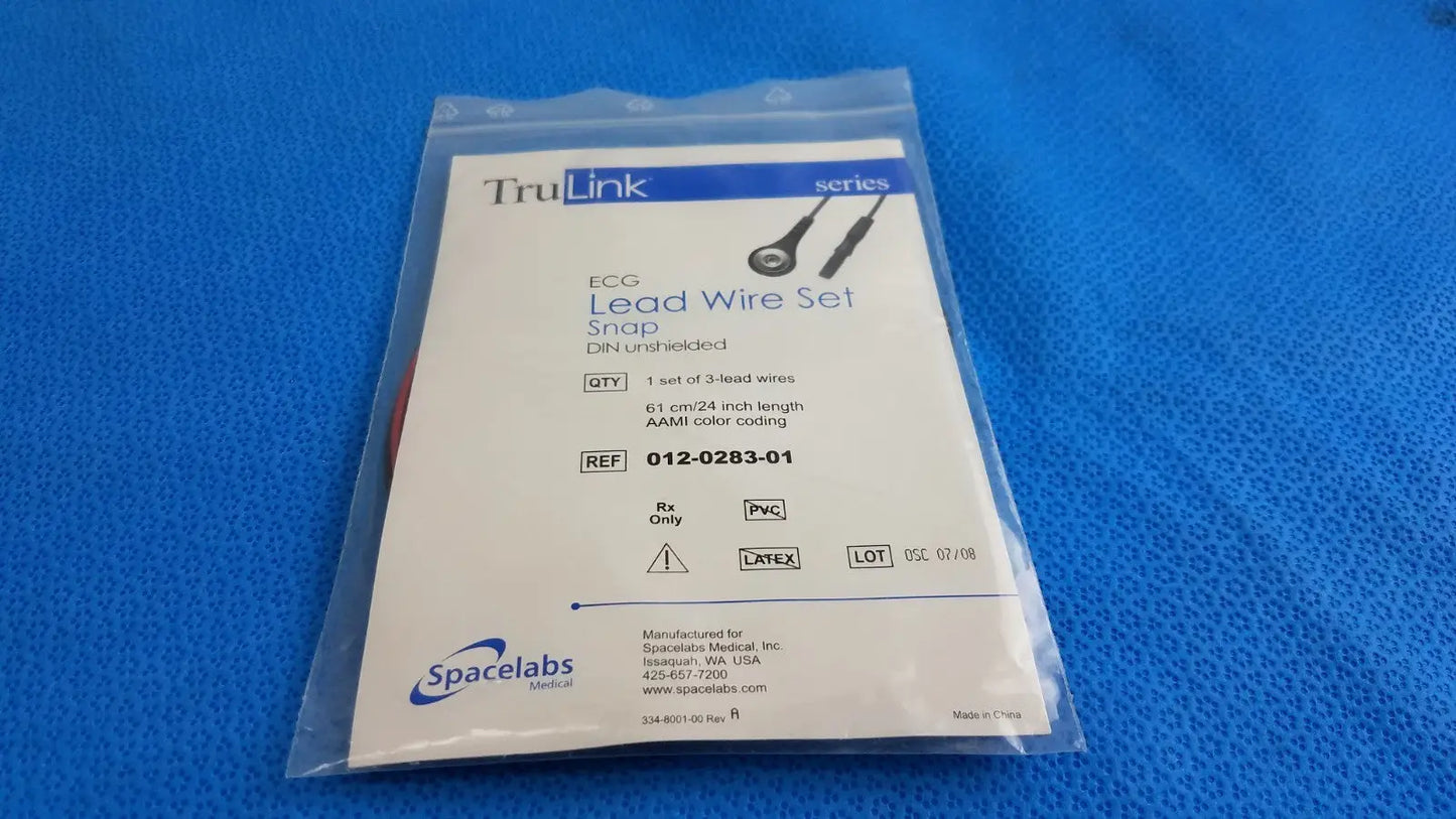Spacelabs ECG Lead Wire Set Cardiac Monitoring Electrodes