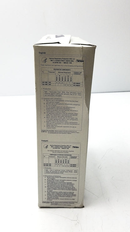 Sperian 14110322 SAF-T-FIT N9510F Flat Fold Respirators - Disposable Respirator