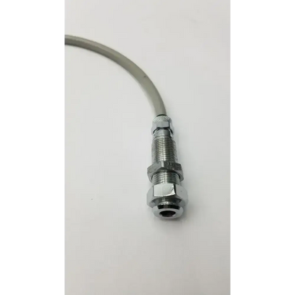 Stainless Steel Cable/Hose With Dual Nuts - Dental Unit Hose