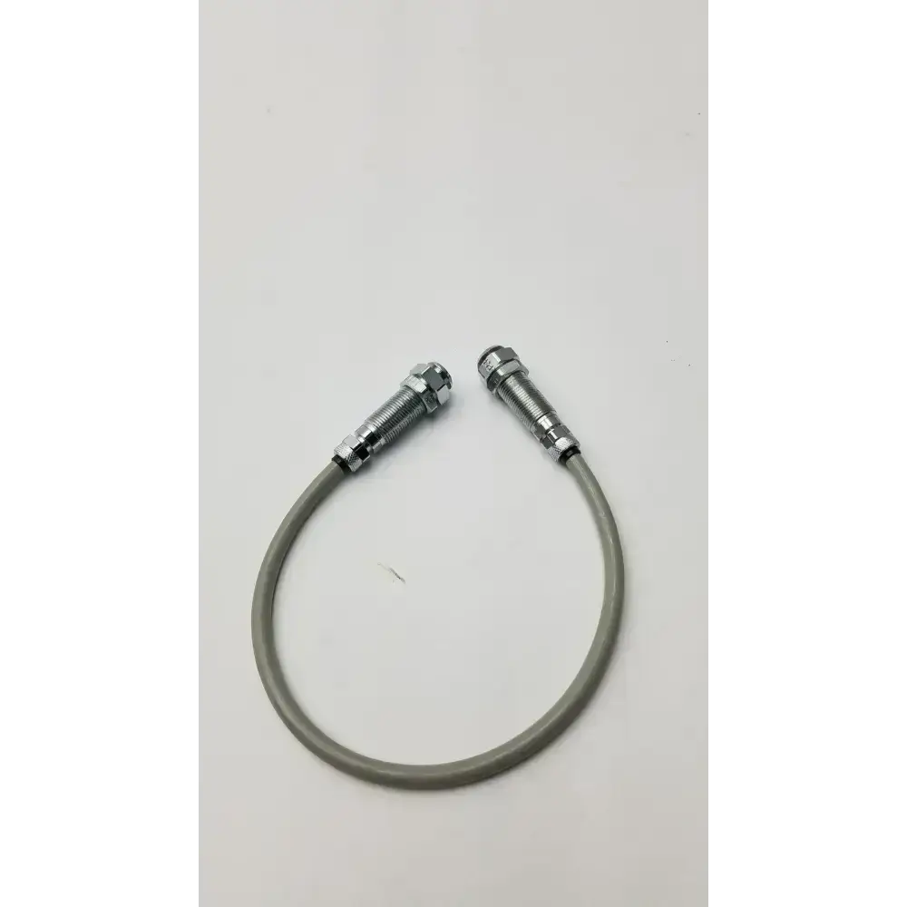Stainless Steel Cable/Hose With Dual Nuts - Dental Unit Hose