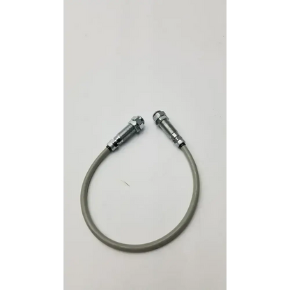 Stainless Steel Cable/Hose With Dual Nuts - Dental Unit Hose