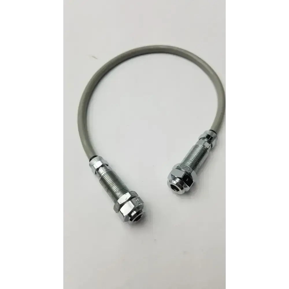 Stainless Steel Cable/Hose With Dual Nuts - Dental Unit Hose