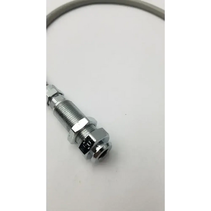 Stainless Steel Cable/Hose With Dual Nuts - Dental Unit Hose