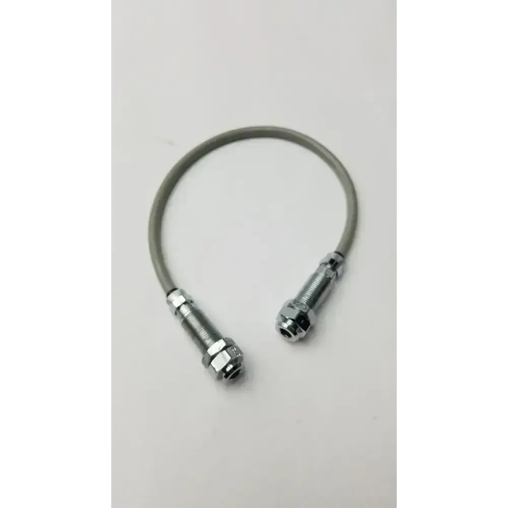 Stainless Steel Cable/Hose With Dual Nuts - Dental Unit Hose
