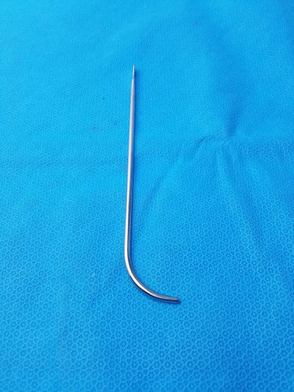 Stainless Steel Curved Surgical Instrument Size 18