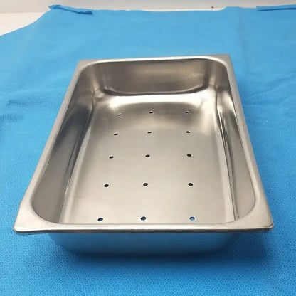 Stainless Steel Perforated Instrument Tray Sterilization Container