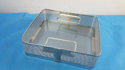 Stainless Steel Sterilization Basket Surgical Instrument