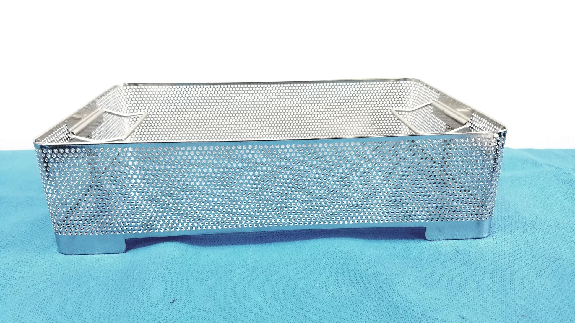Stainless Steel Sterilization Basket Tray Surgical Instrument