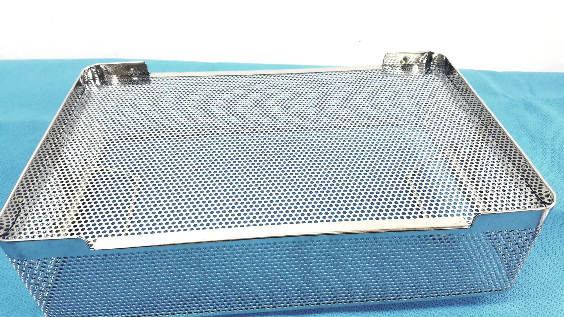 Stainless Steel Sterilization Basket Tray Surgical Instrument