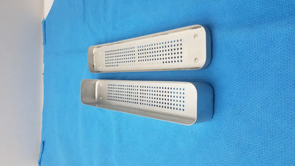 Stainless Steel Sterilization Container Box Surgical Instrument Tray