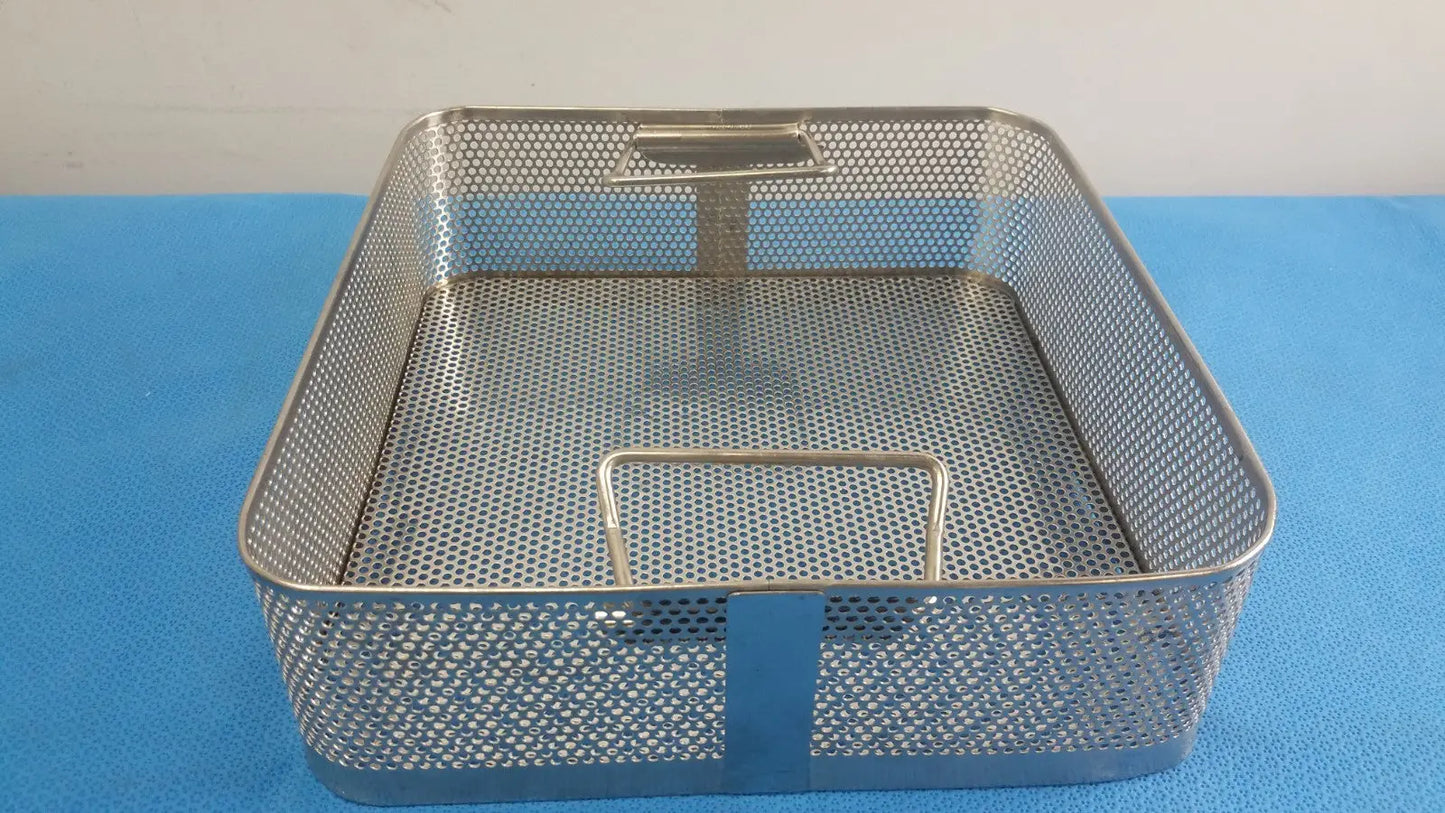 Stainless Steel Sterilization Tray Case Box – Instrument & Tool Storage Tray