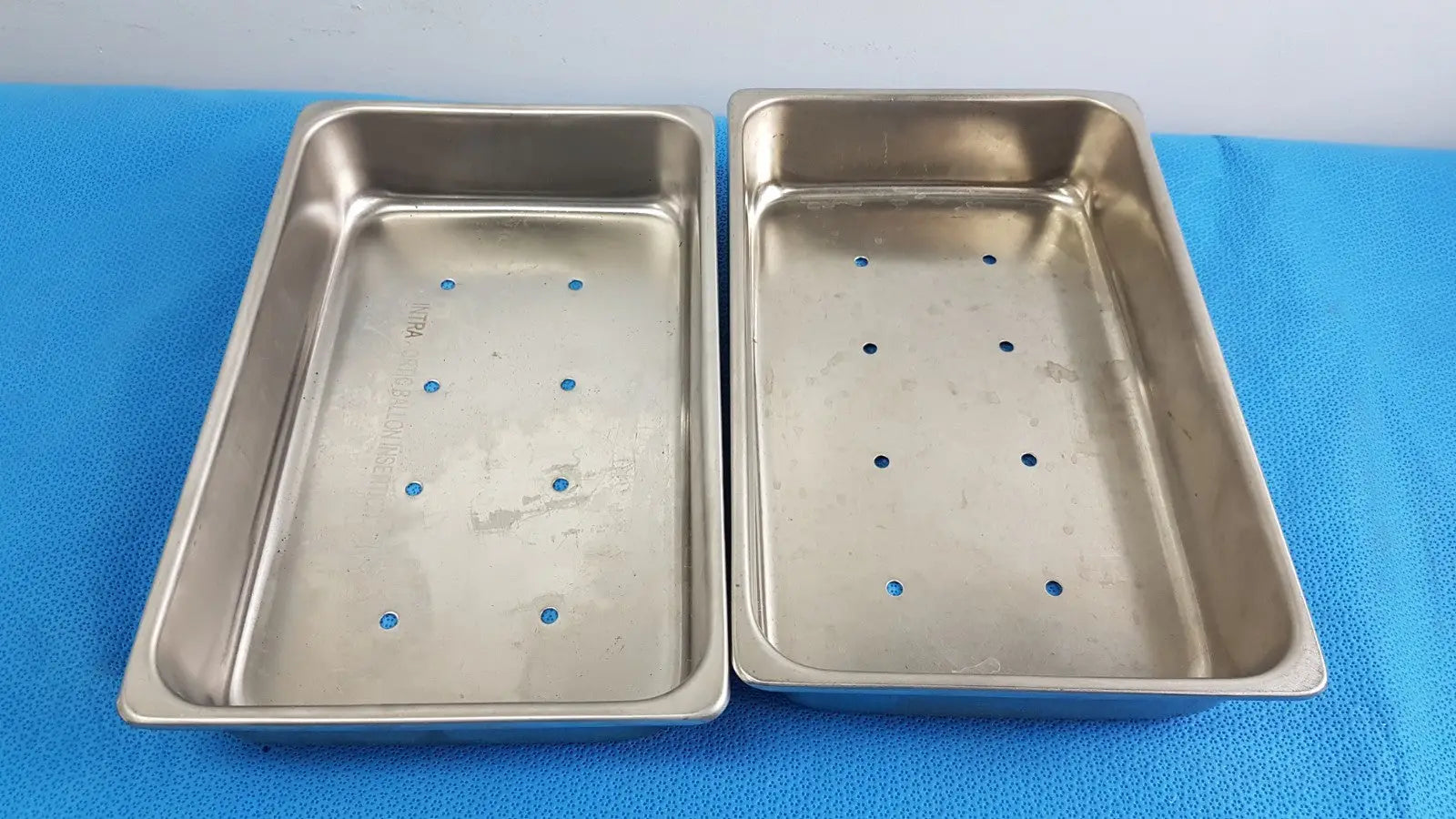 — Stainless Steel Surgical Instruments Trays
