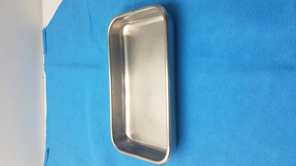 Stainless Steel Surgical Sterilization Tray Container 5’’ x 8.75’’