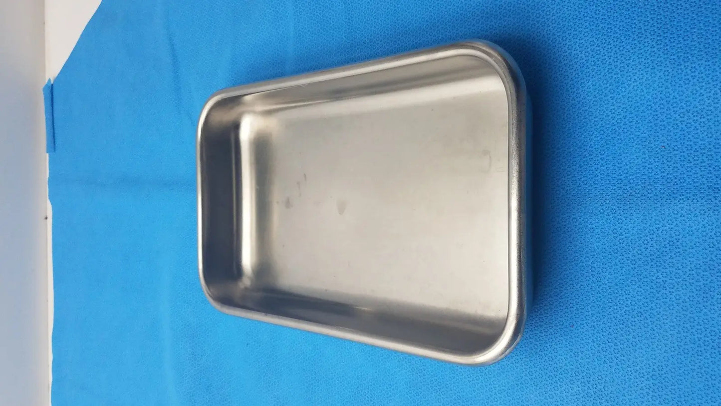 Stainless Steel Surgical Sterilization Tray Container 5’’ x 8.75’’
