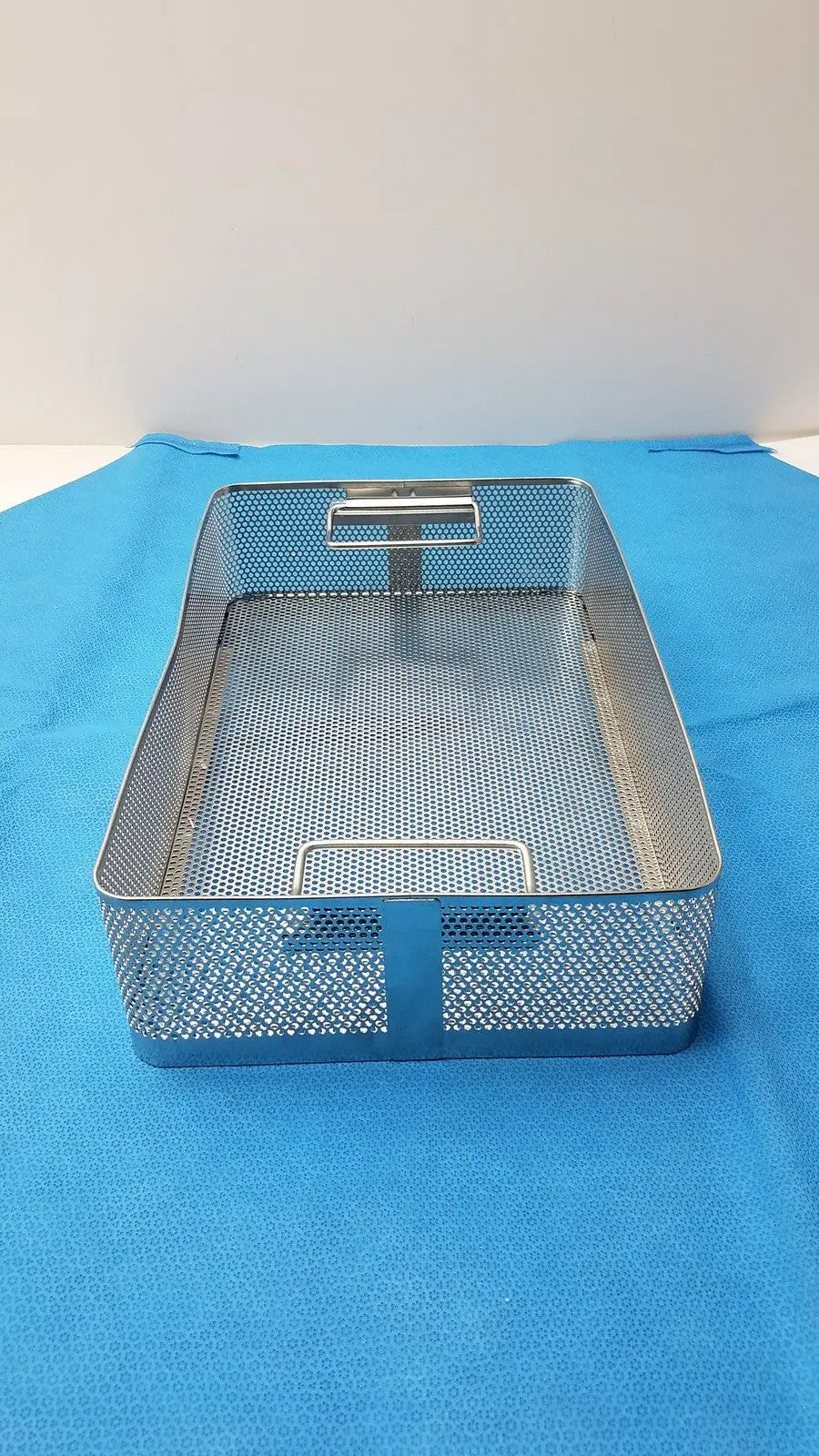 Stainless Surgical Instrument Tray Basket – Sterilization Container Used