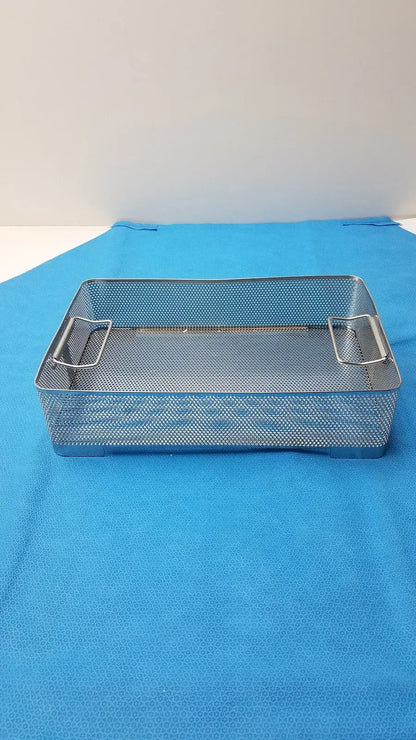 Stainless Surgical Instrument Tray Basket – Sterilization Container Used