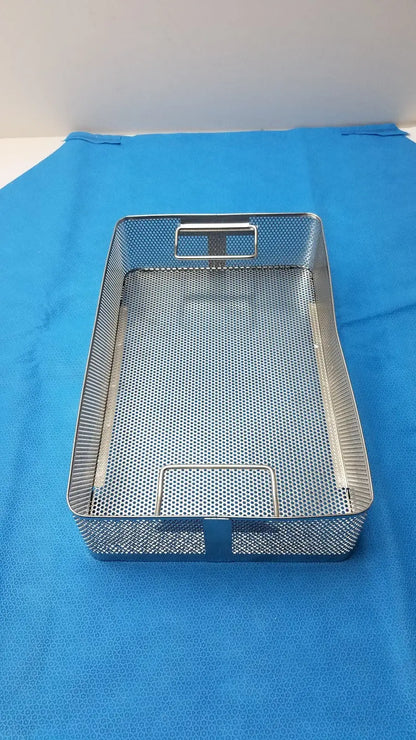 Stainless Surgical Instrument Tray Basket – Sterilization Container Used