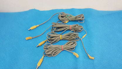 Standard Bi-Polar Cable – Electrosurgical Instrument Connection Cord- Lot of 4