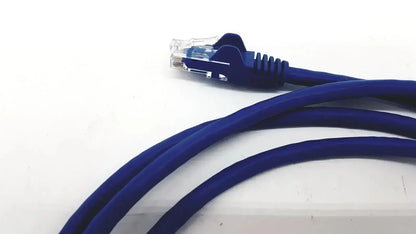 StarTech.com cat 6 utp patch cable blue with clear plastic connector and blue rj45 plug for reliable networking