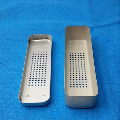 Steel Medical Sterilization Case Tray – Surgical Healthcare Equipment Used