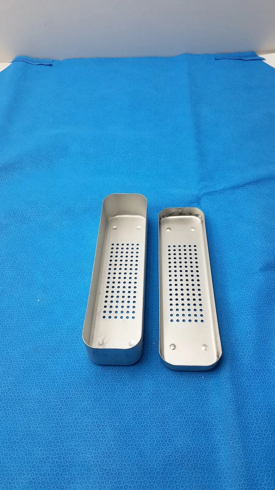 Steel Medical Sterilization Case Tray – Surgical Healthcare Equipment Used