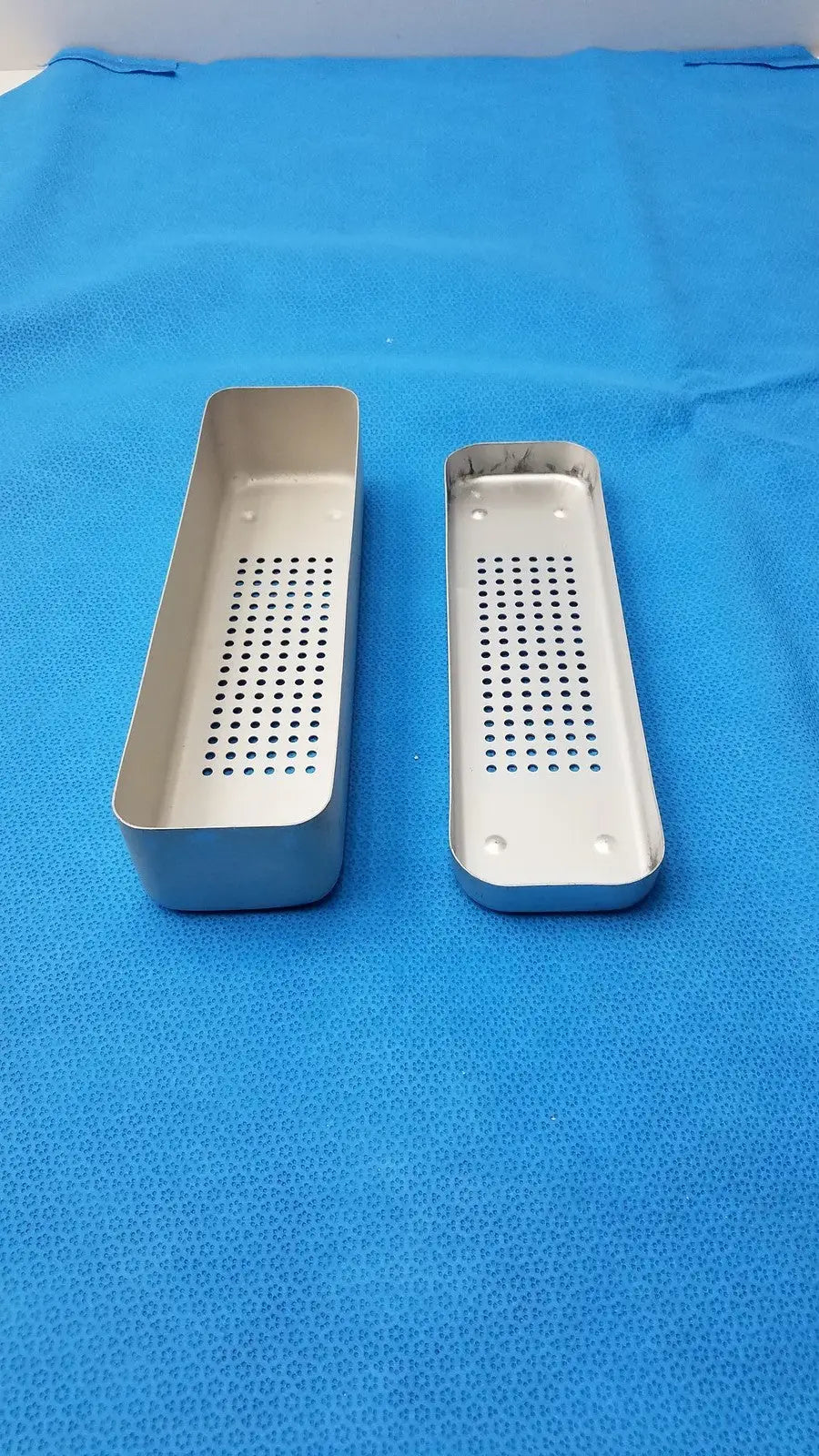 Steel Medical Sterilization Case Tray – Surgical Healthcare Equipment Used