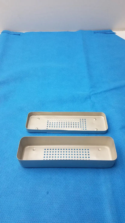 Steel Medical Sterilization Tray Case – Surgical Instrument Holder