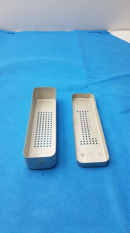 Steel Medical Sterilization Tray Case – Surgical Instrument Holder