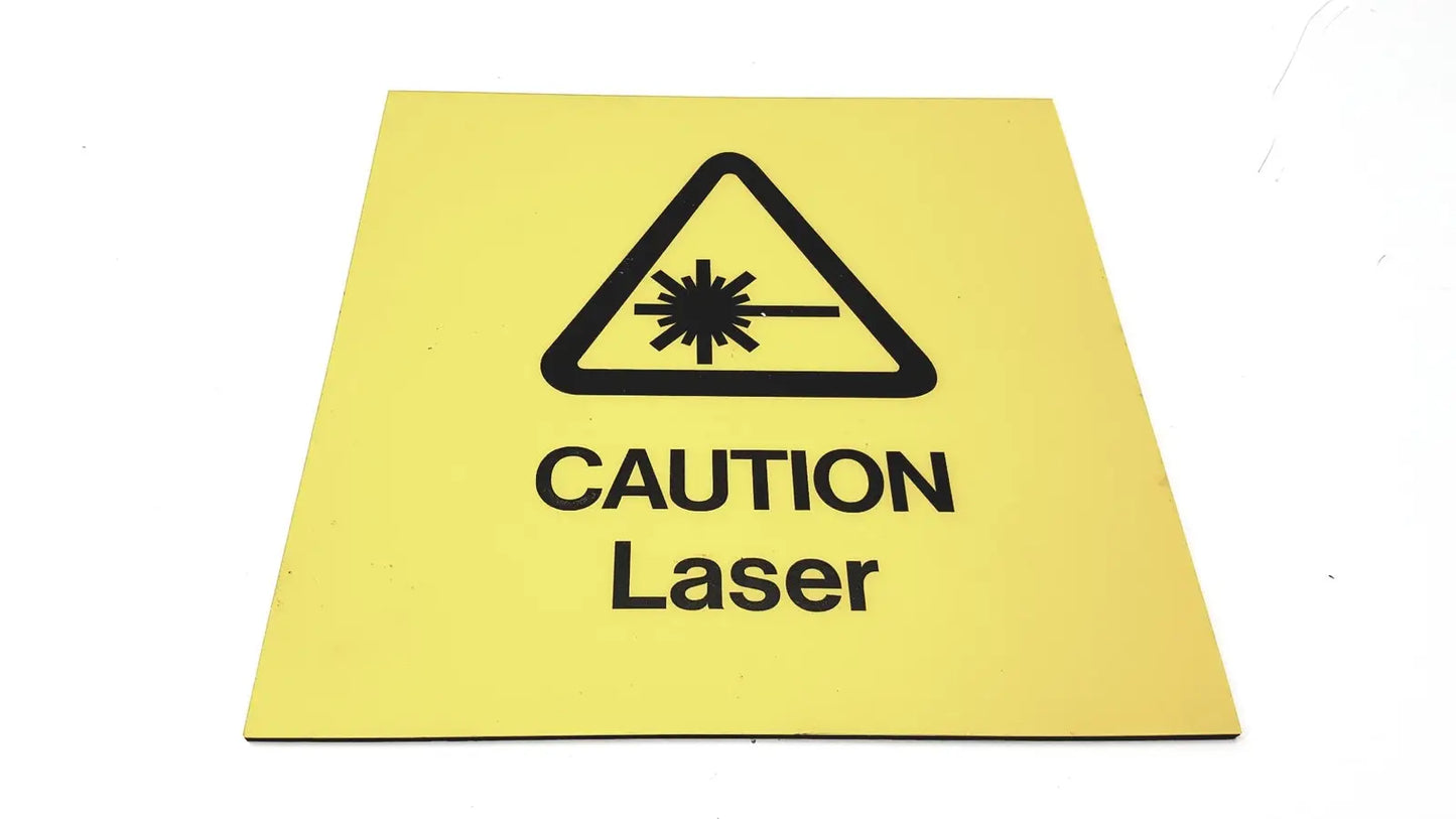 Step into the Laser Zone: Fun Wall Sign Ahead